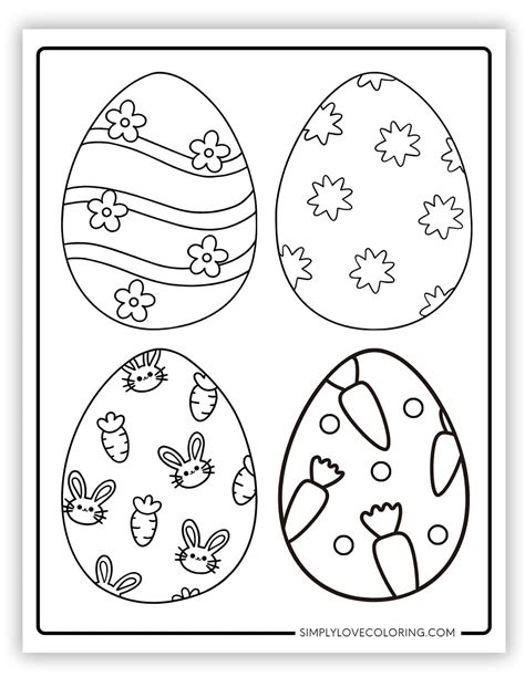 Easter Egg Designs On Paper Printable