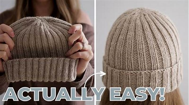 Easy Hat Pattern Knitting