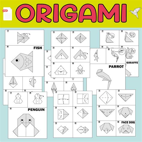 Easy Origami For Kids Printable