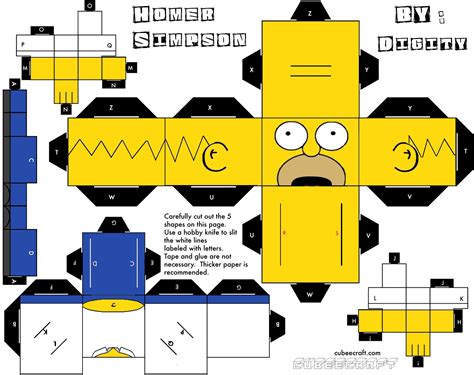 Easy Papercraft Templates