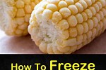 Easy Way to Freeze Corn