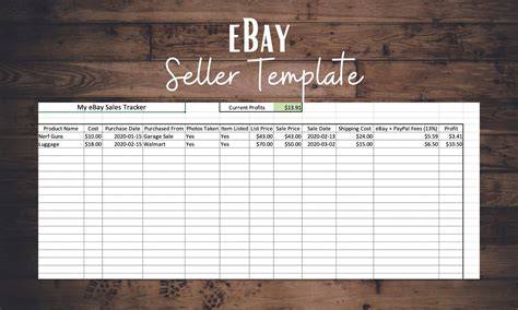 Ebay Selling Templates