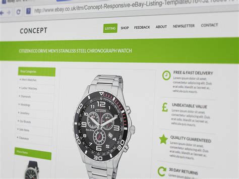 Ebay Template Design
