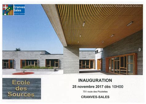 Ecole des Sources à Cranves-Sales