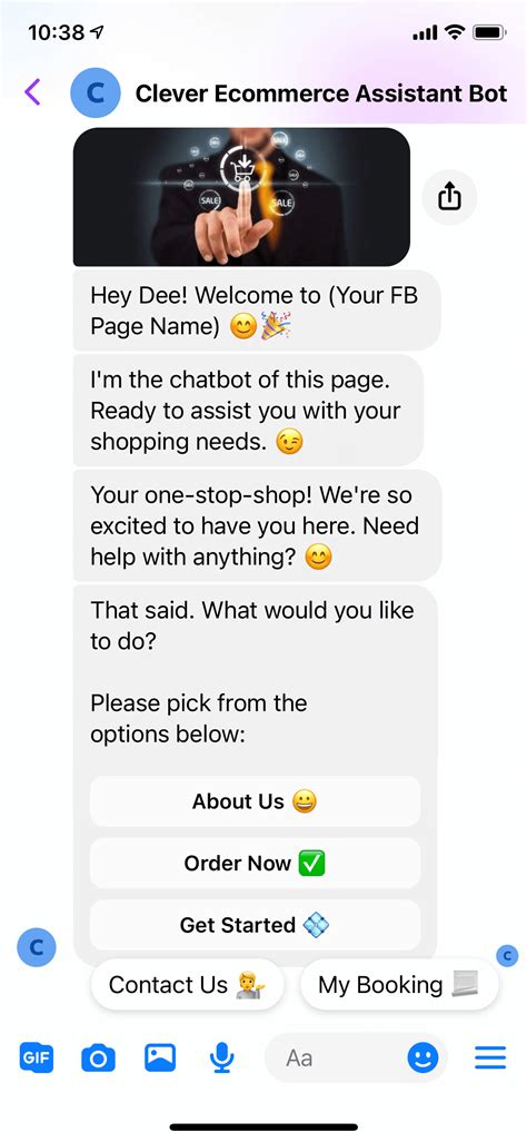 Ecommerce Chatbot Template