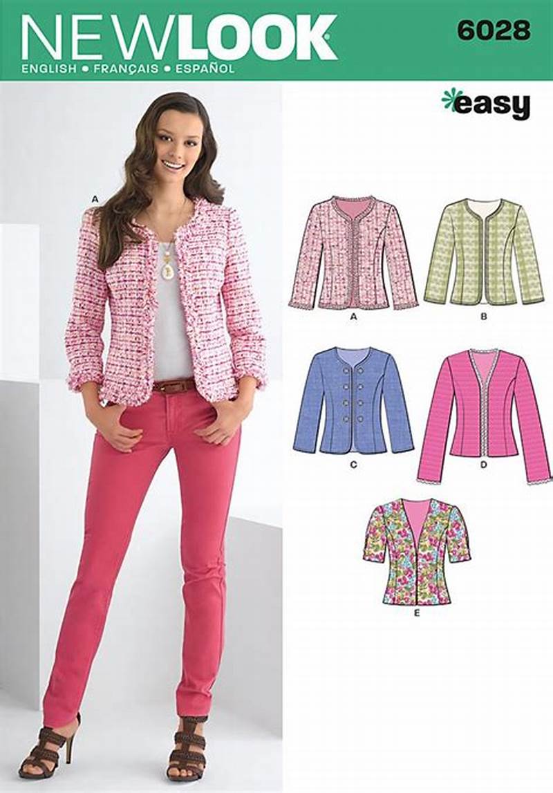 Edge To Edge Jacket Sewing Pattern