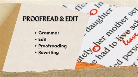 Edit dan Proofread