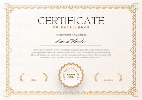 Editable Diploma Template Free