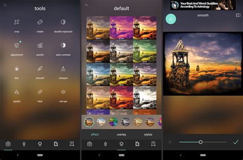 Editing App With Templates