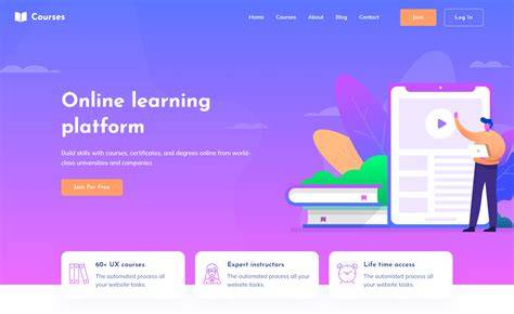 Education Web Page Template