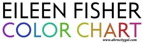 Eileen Fisher Color Chart