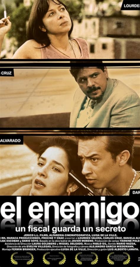 El enemigo (2008) film online,Luis Alberto Lamata,Lourdes Valera,Carlos Cruz,Daniela Alvarado,Dario Soto