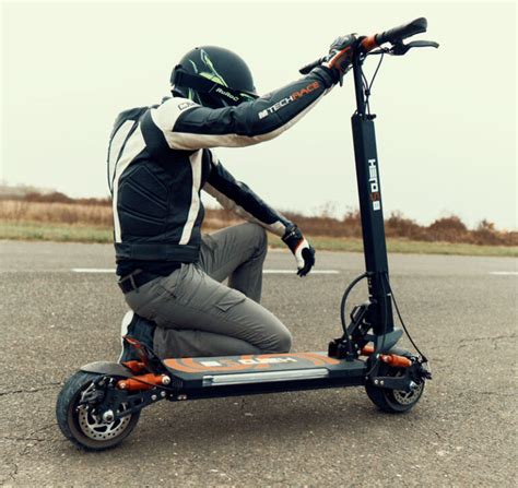 Electric Scooter Rider