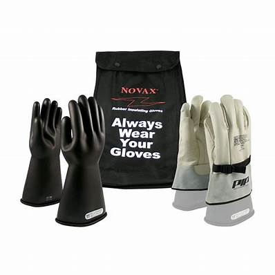 Electrical Safety Gloves at Power Plant