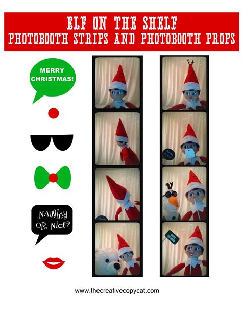 Elf On The Shelf Printable Props Free