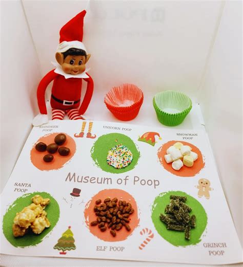 Elf Poop Museum Printable