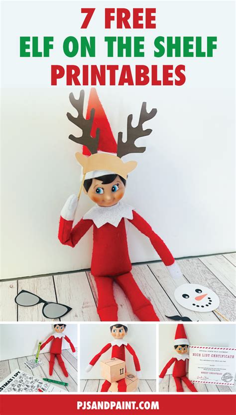 Elf Shelf Printables