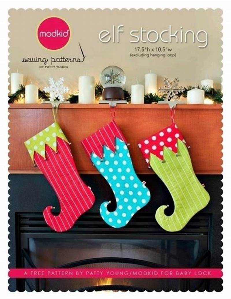 Elf Stocking Pattern