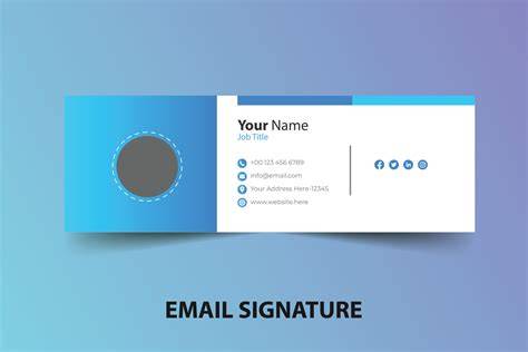 Email Signature Template Free