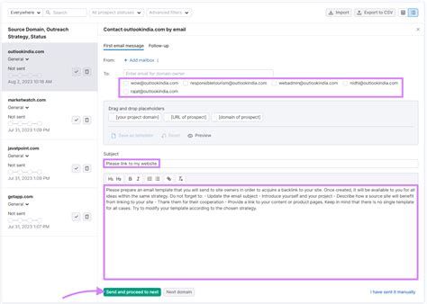 Email Template Checker Semrush