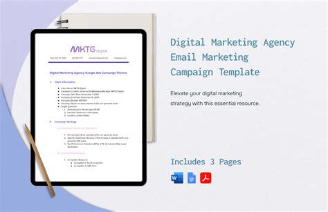 Email Template For Digital Marketing Services