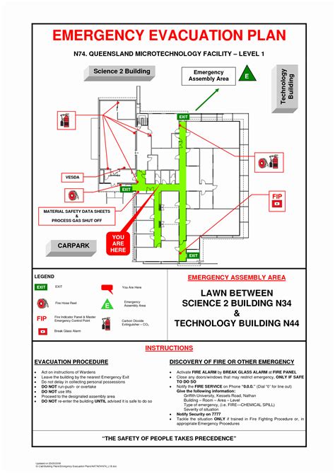 Emergency Evacuation Plan Template