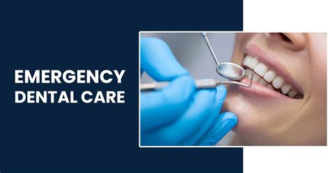 Emergency dental service