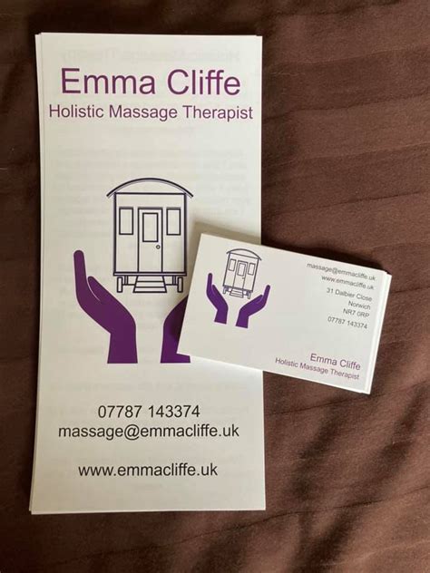 Emma Cliffe, Holistic Massage Therapist