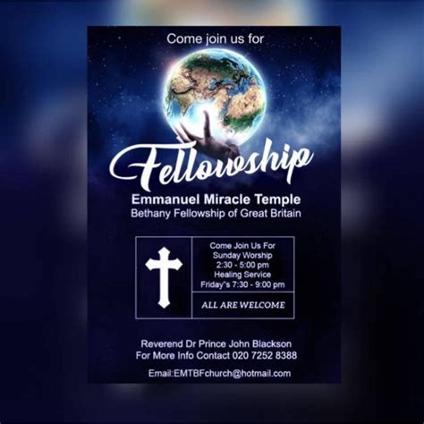 Emmanuel Miracle Temple of Bethany Fellowship of Great Britain