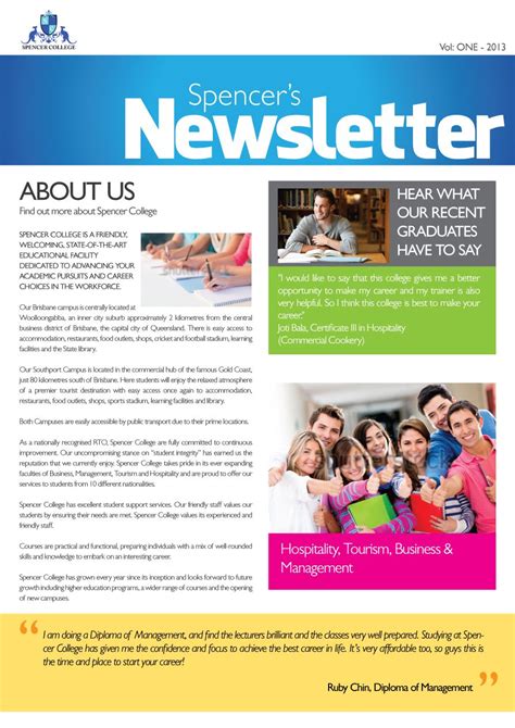Employee Newsletter Templates Word