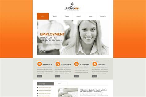 Employment Agency Website Template
