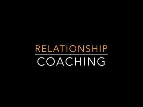 Empowering relationship coach