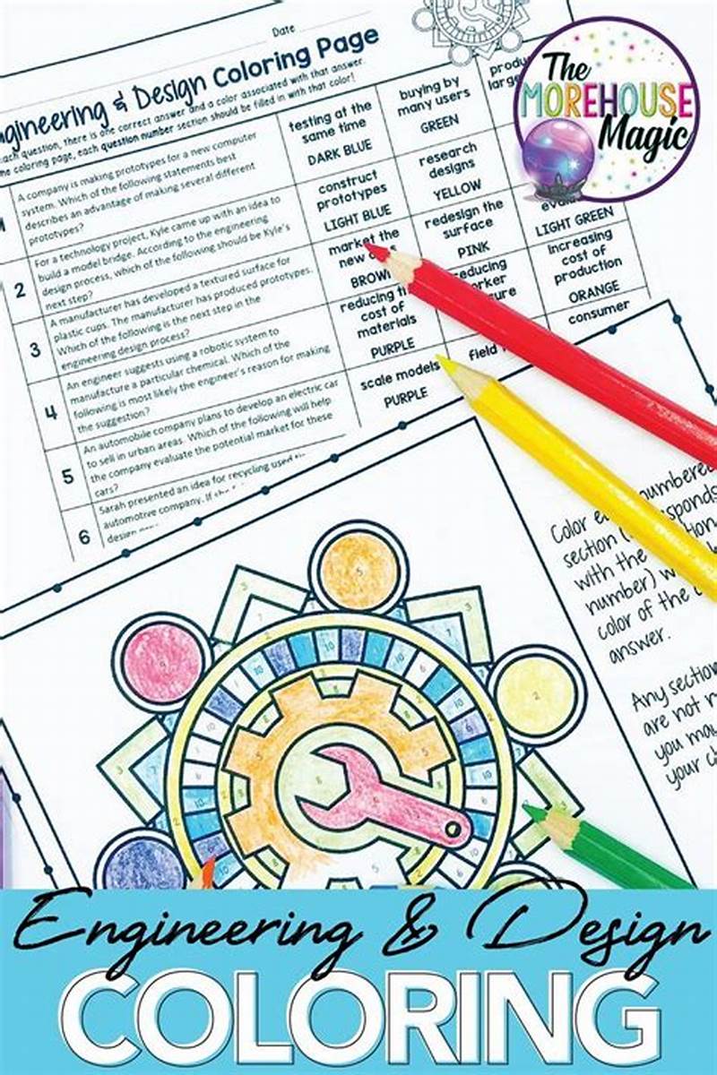 Engineering And Design Coloring Page Answer Key