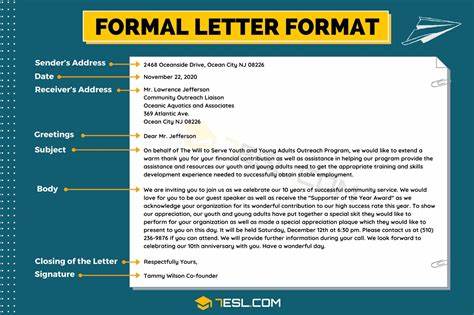 New format letter writing 253