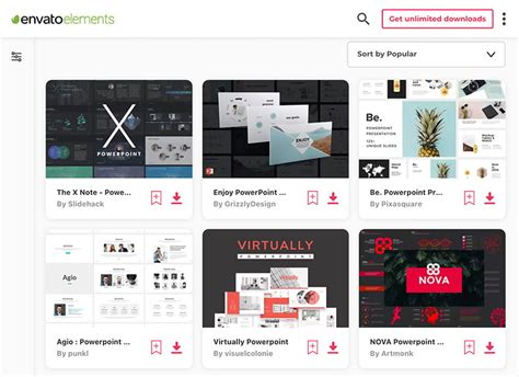 Envato Elements Powerpoint Templates