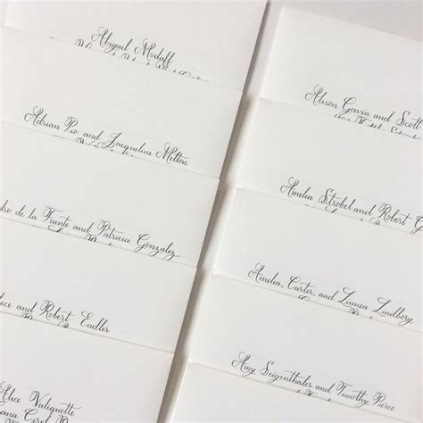 Envelope Lettering Template