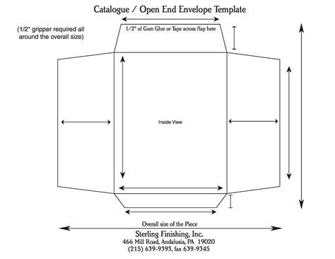 Envelope Printing Template Word