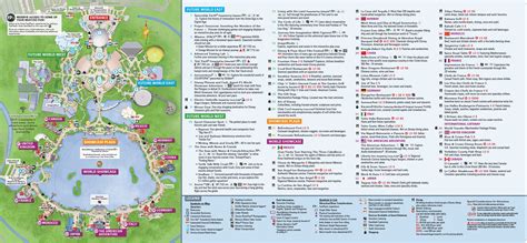 Epcot Map Printable