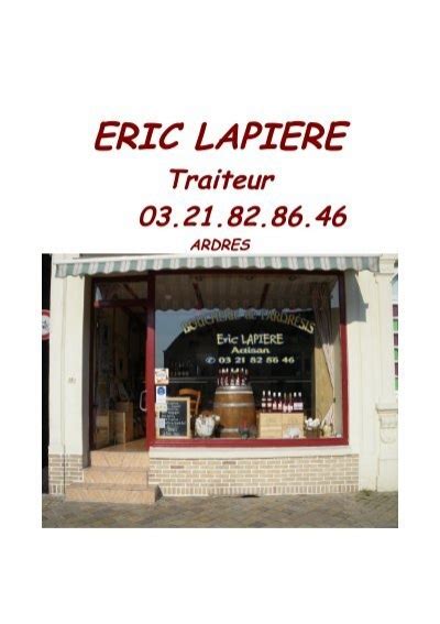 Eric LAPIERE à Ardres