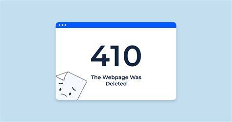 Error 410