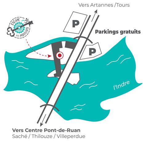 Escape des Moulins Pont-de-Ruan à Pont-de-Ruan