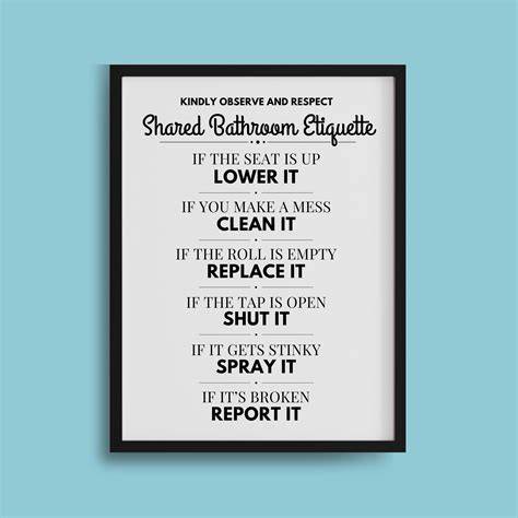 Etiquette Rules For Men And Ladies Printable