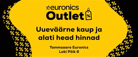 Euronics Outlet & Teenindus Laki Põik 6, 12619 Tallinn