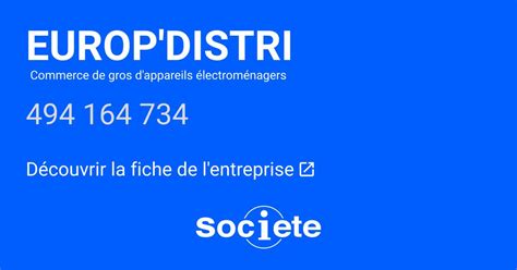 Europ'Distri à Comines