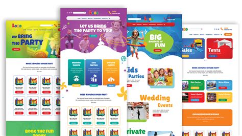 Event Rental Website Template