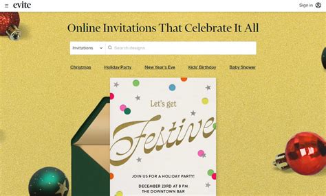 Evite Free Invitation Templates