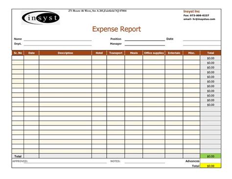 Excel-Business-Expense-Template
