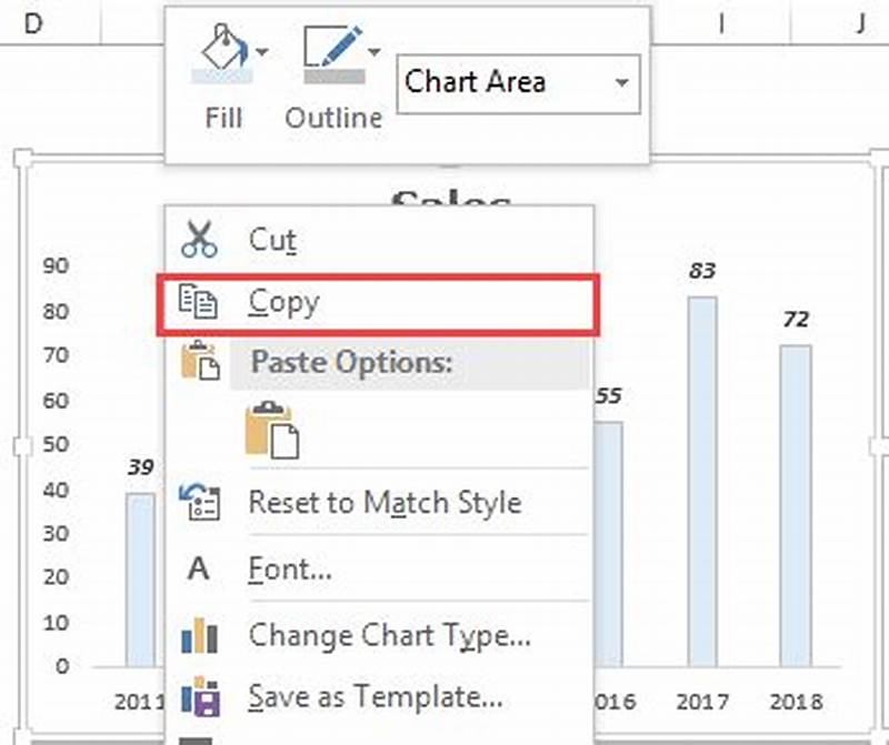 Excel Copy Chart Formatting