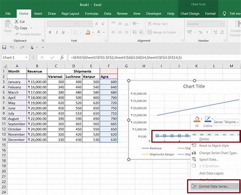 Excel Create Line Chart With Multiple Series