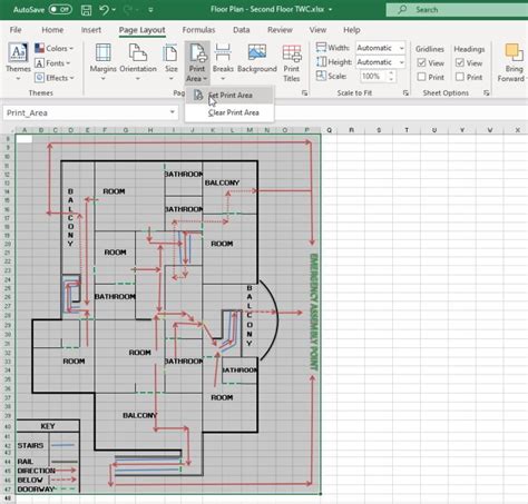 Excel Floor Plan Templates